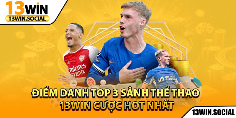 Thể Thao 13Win – Đỉnh Cao Giải Trí Cho Tín Đồ Cá Cược 3 Điểm danh top 3 sảnh thể thao 13win cược hot nhất