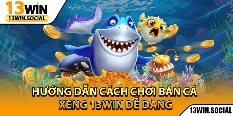 Bắn Cá Xèng - Game Giải Trí, Tỷ Lệ Thưởng Cao Ngất 2 Hướng dẫn cách chơi bắn cá xèng 13Win dễ dàng